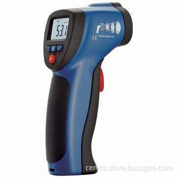 Non-contact Infrared Thermometer with Built-in Laser Pointer and Auto Data Hold